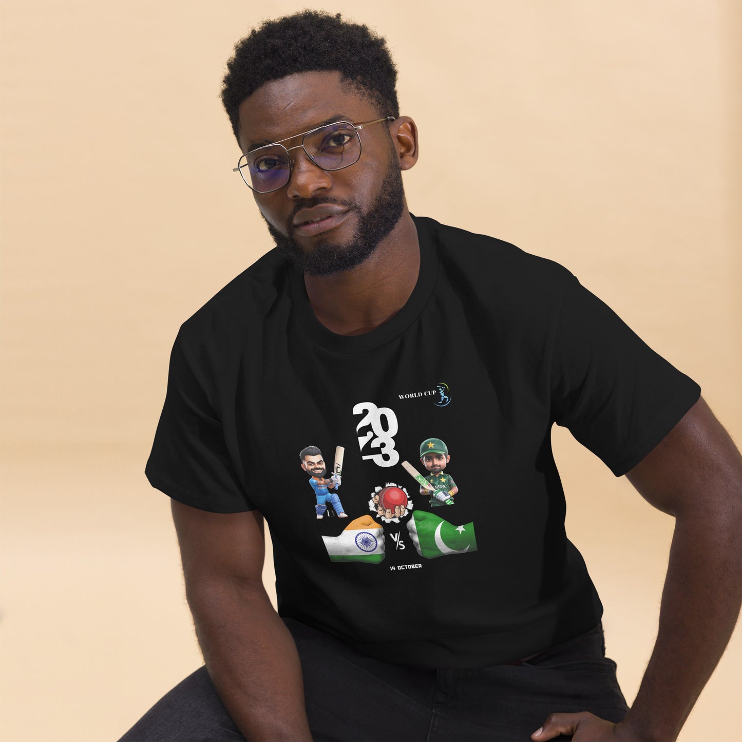 PAK vs India Men's classic tee