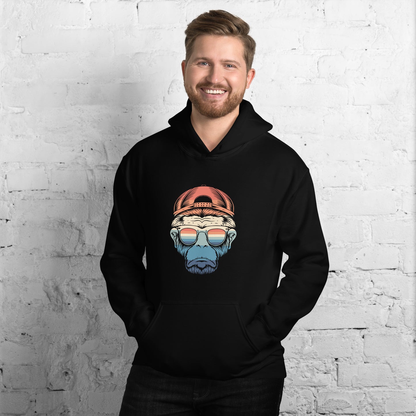 Punk Monkey- Unisex Hoodie