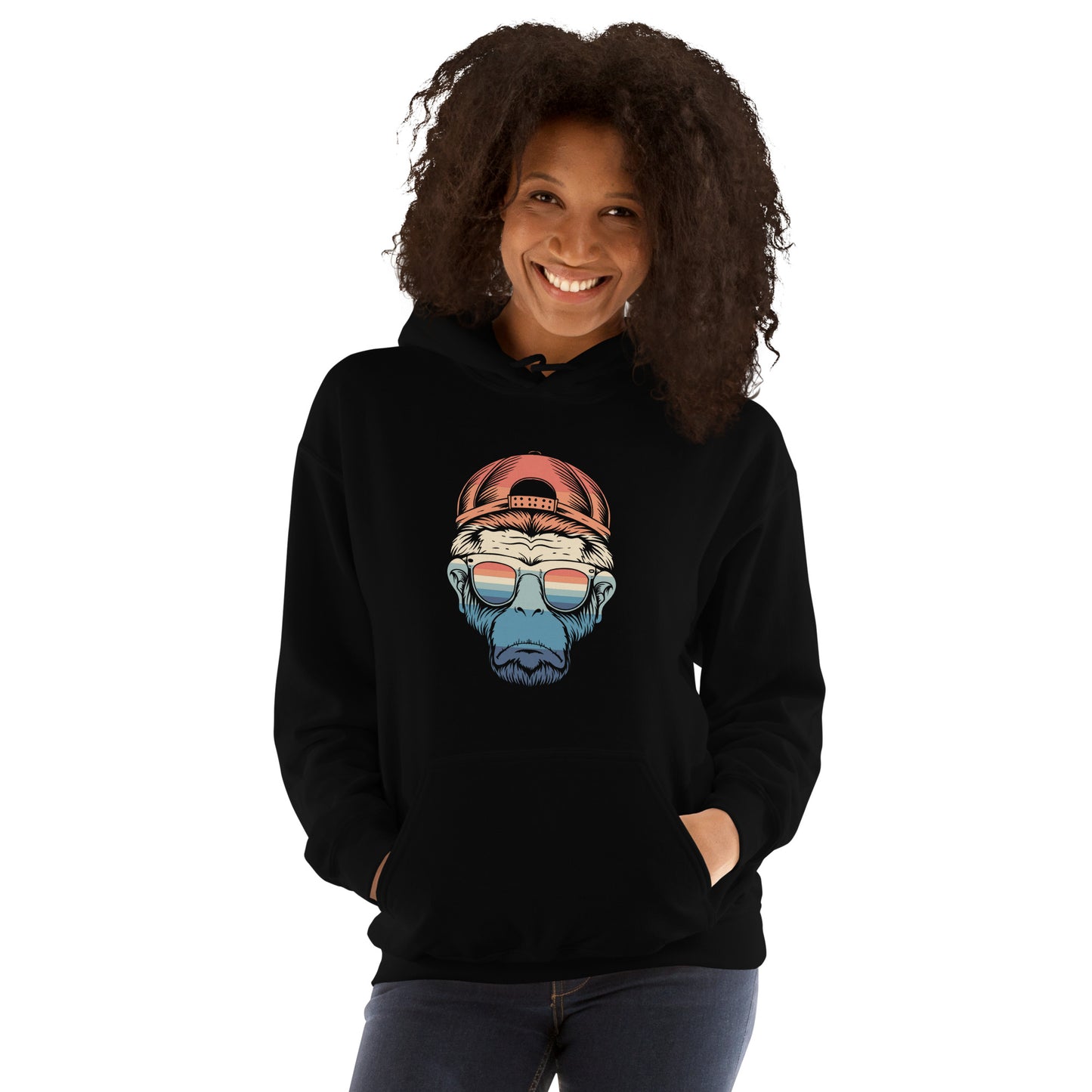 Punk Monkey- Unisex Hoodie