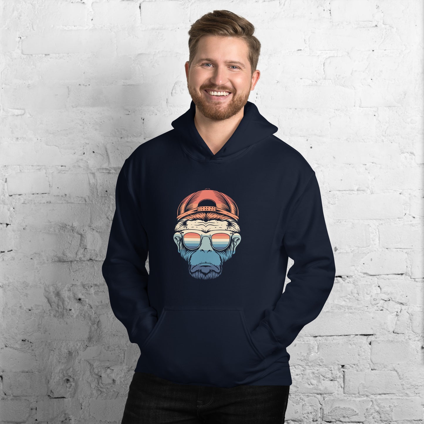 Punk Monkey- Unisex Hoodie