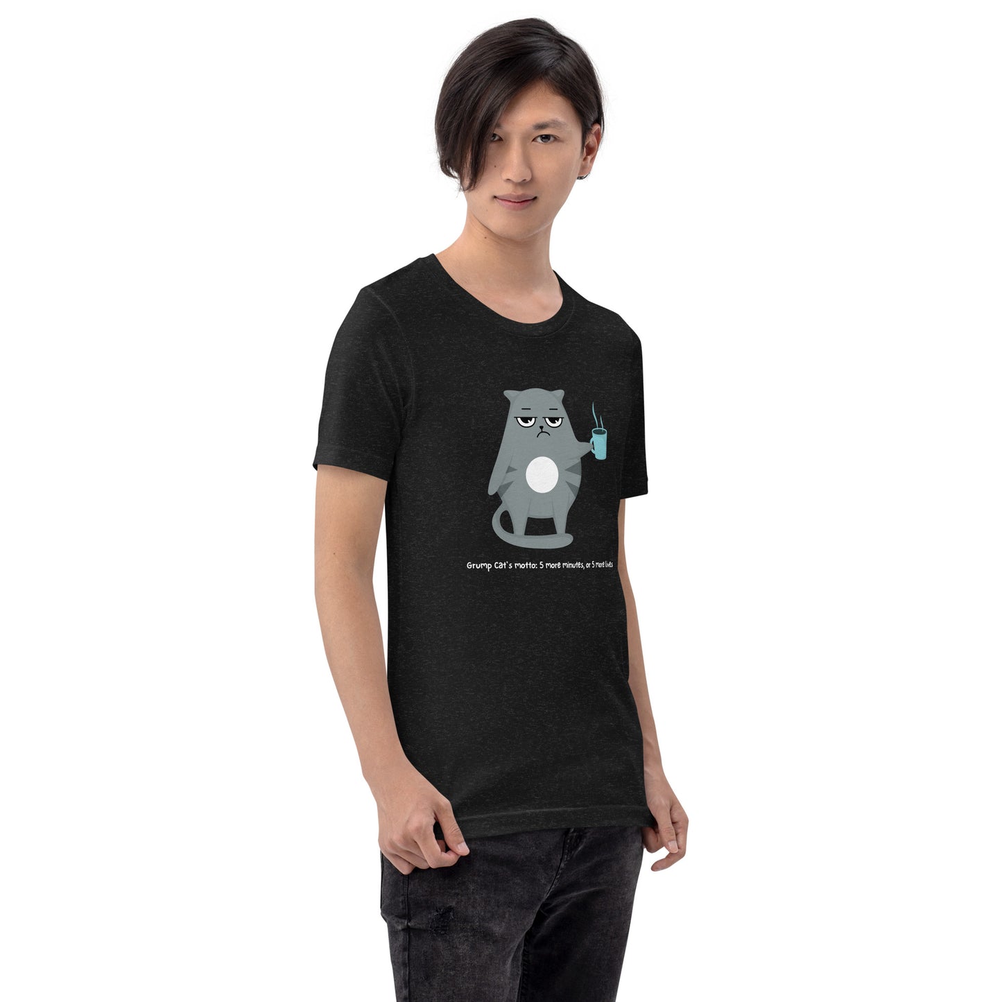 Grumpy Cat- 5 Lives Unisex t-shirt