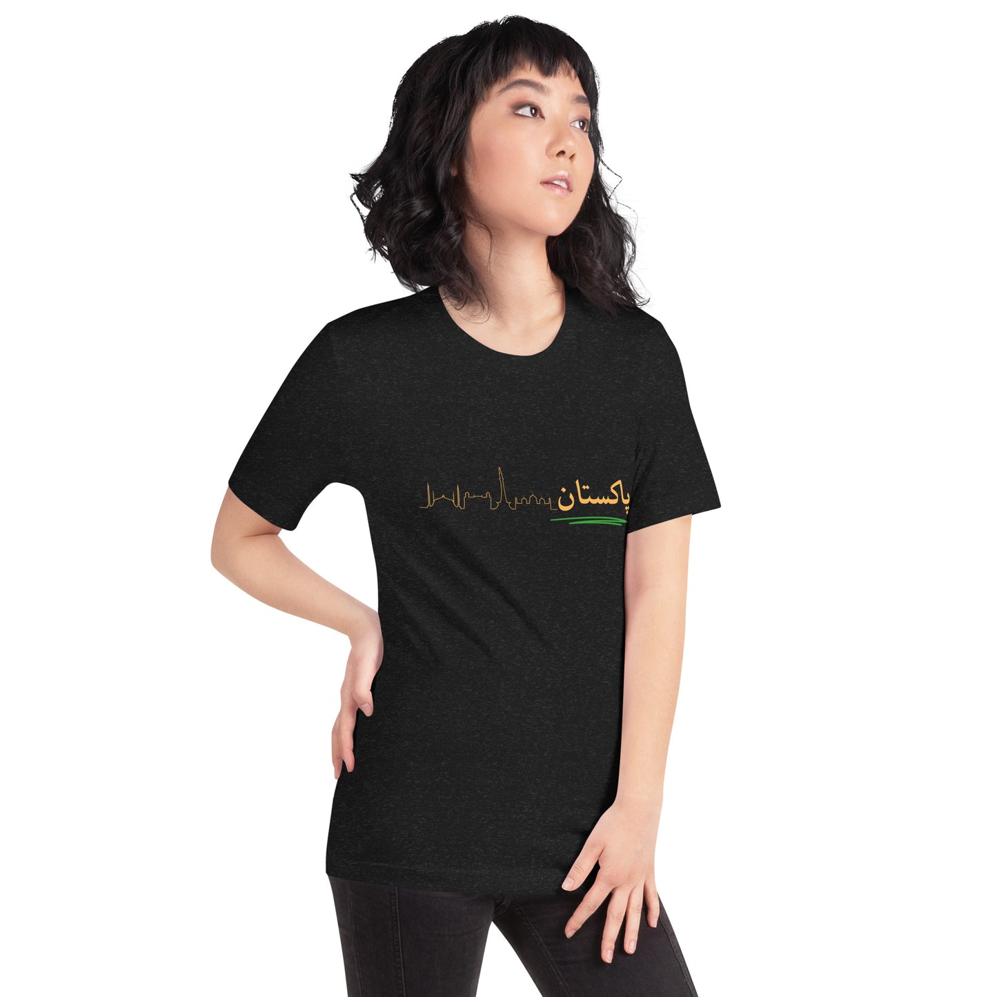 Pakistan- (Urdu) Unisex t-shirt
