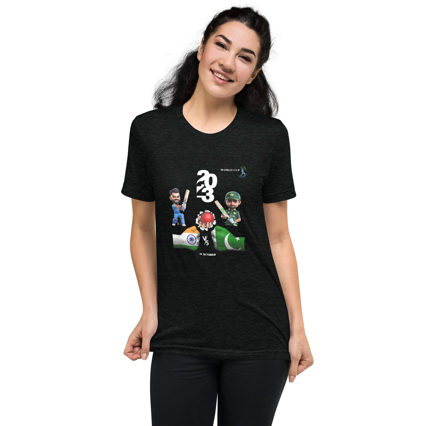 PAK VS INDIA UNISEX Short sleeve t-shirt