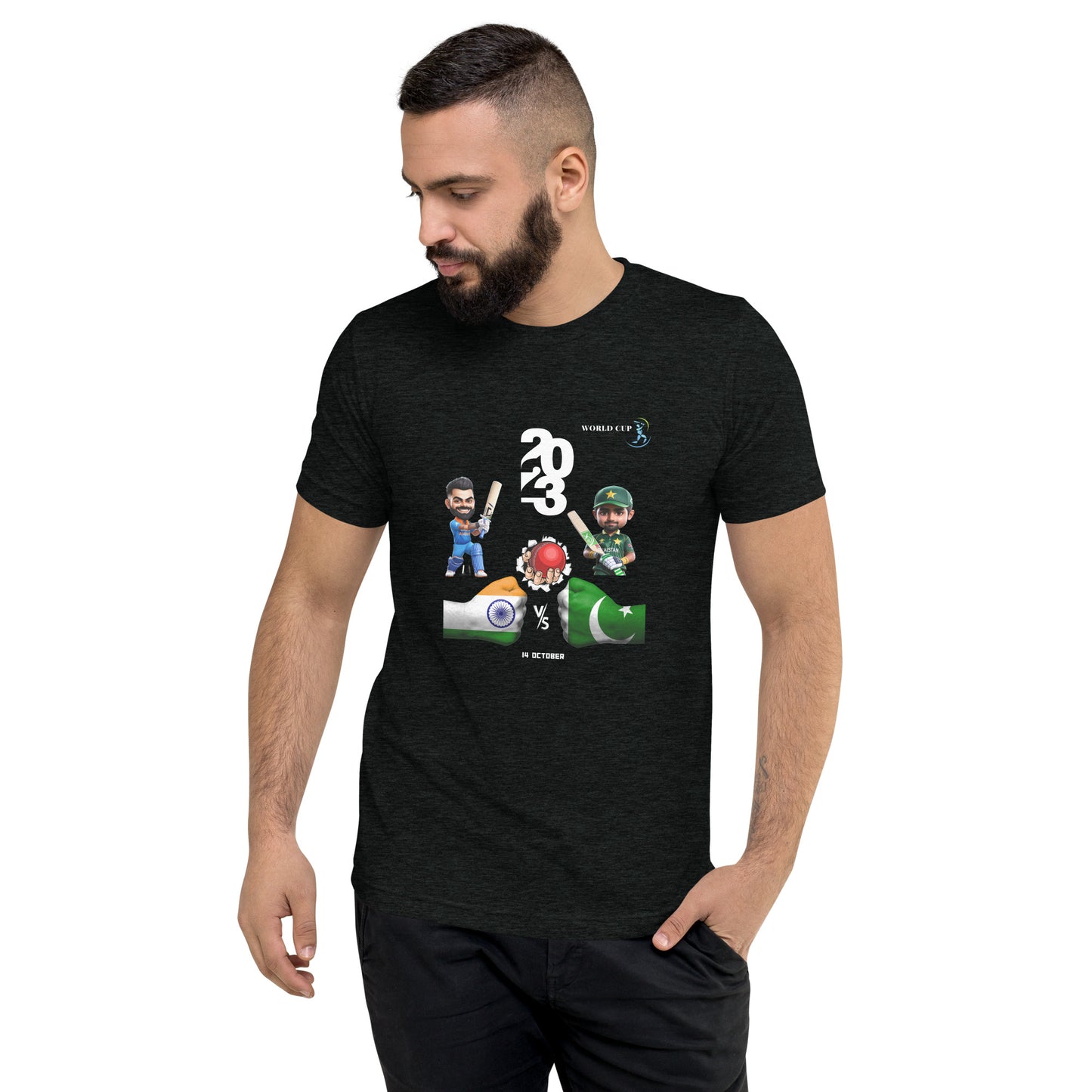 PAK VS INDIA UNISEX Short sleeve t-shirt