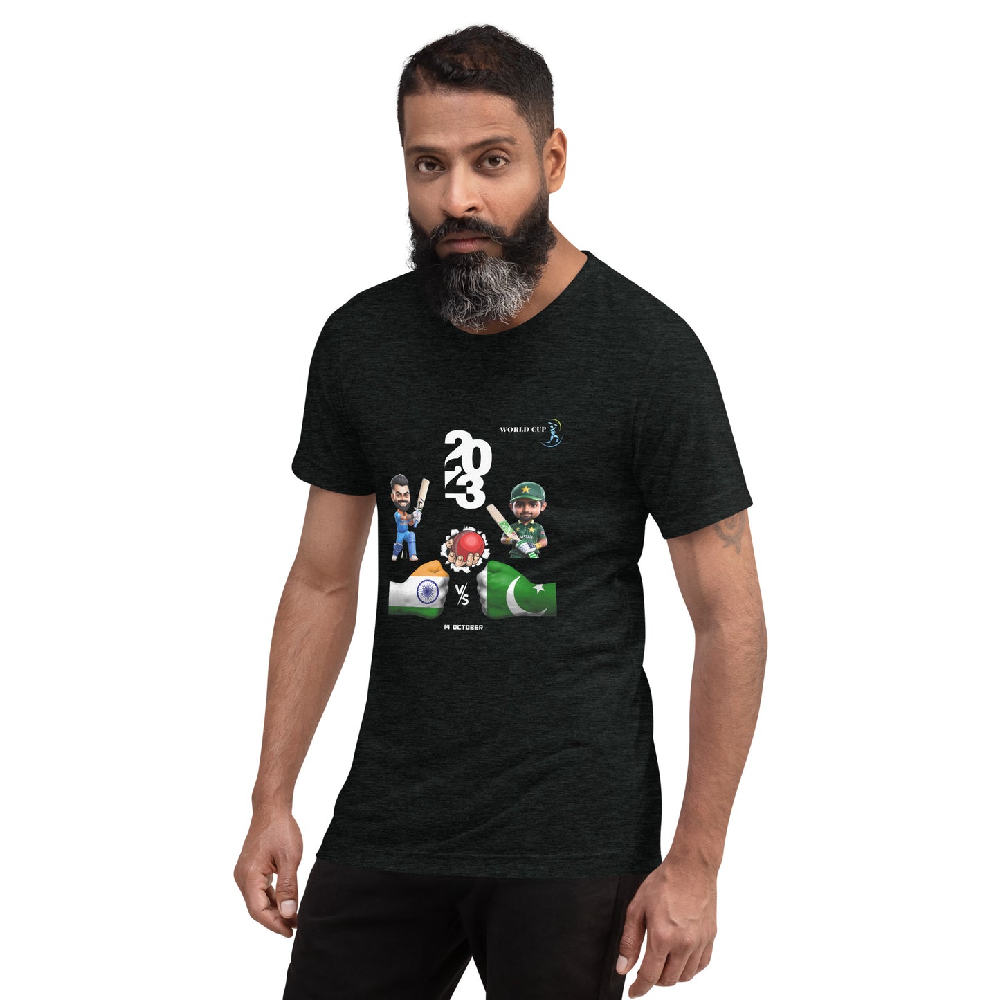PAK VS INDIA UNISEX Short sleeve t-shirt