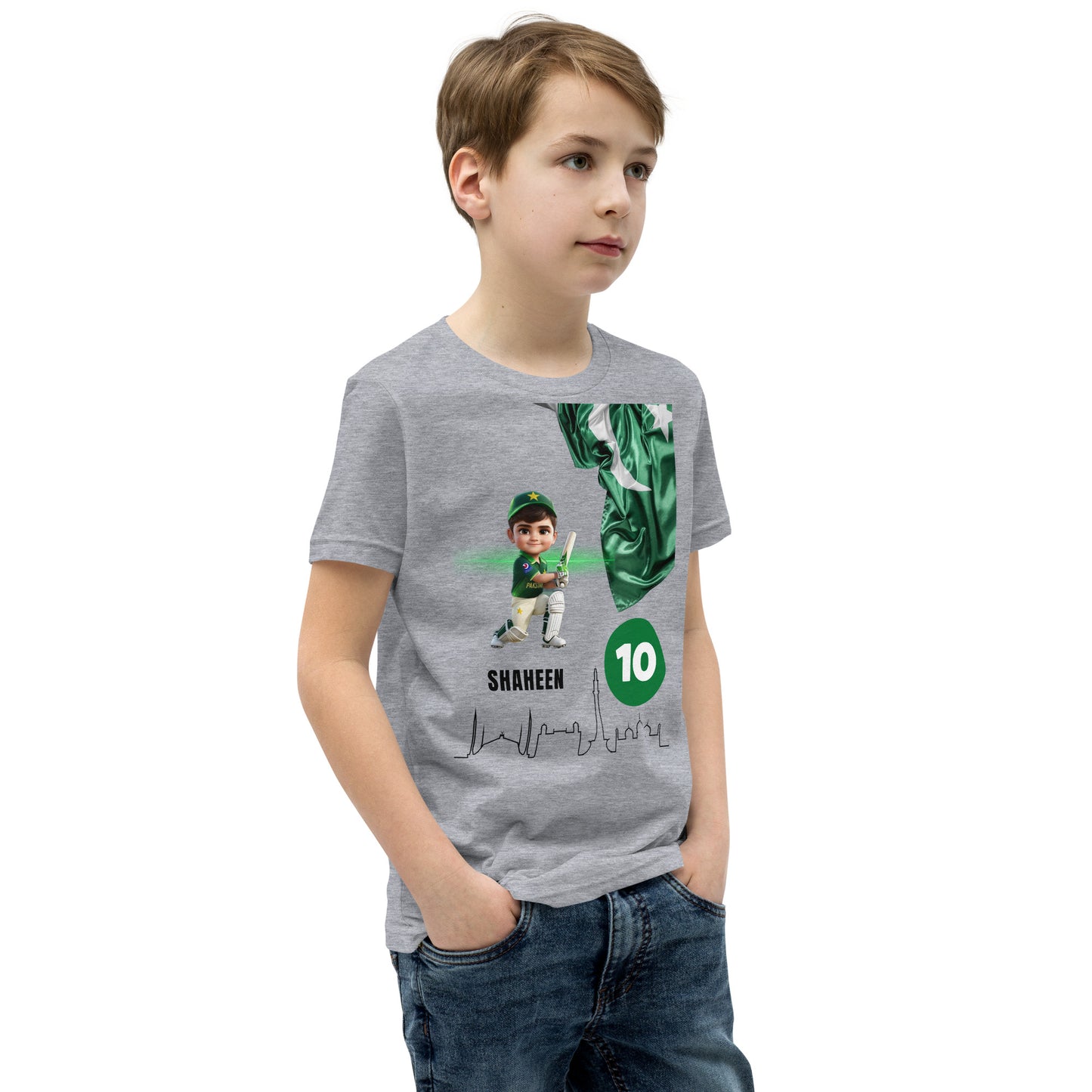SHAHEEN AFRIDI UNISEX Youth Short Sleeve T-Shirt