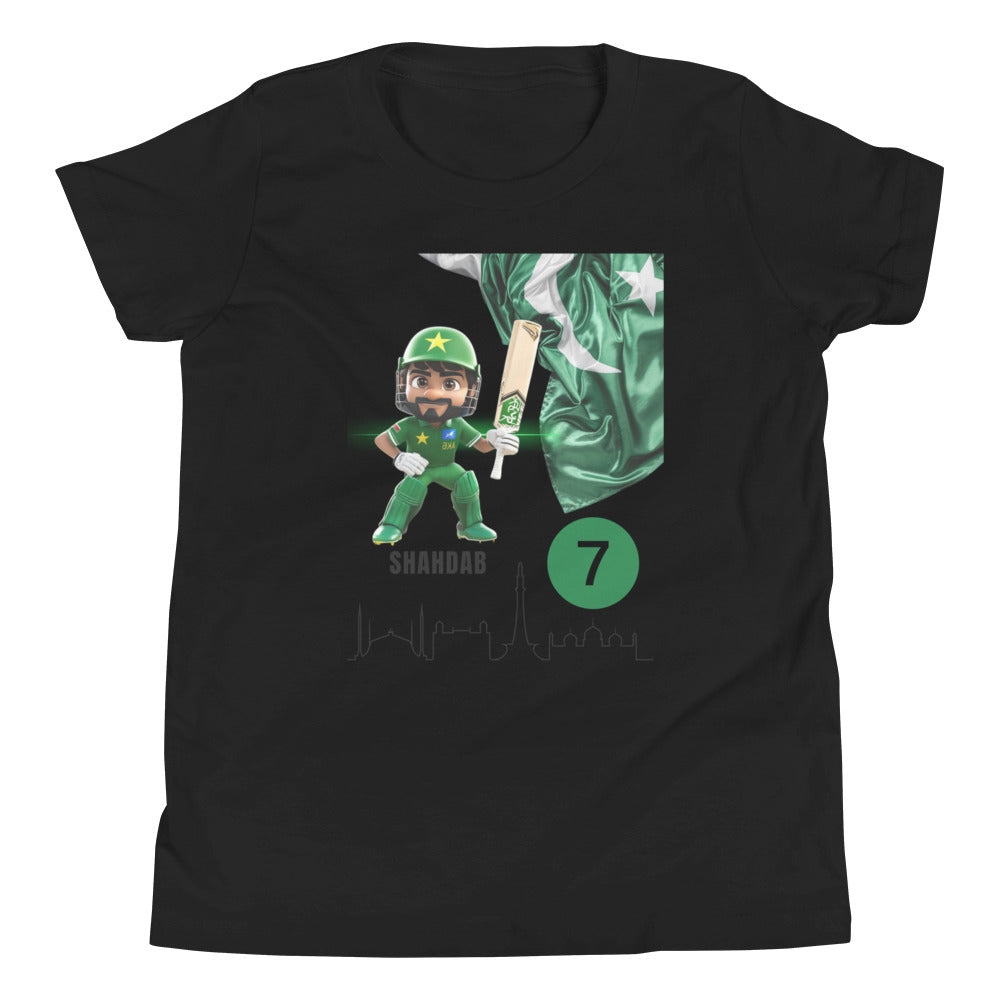 SHAHDAB KHAN UNISEX Youth Short Sleeve T-Shirt