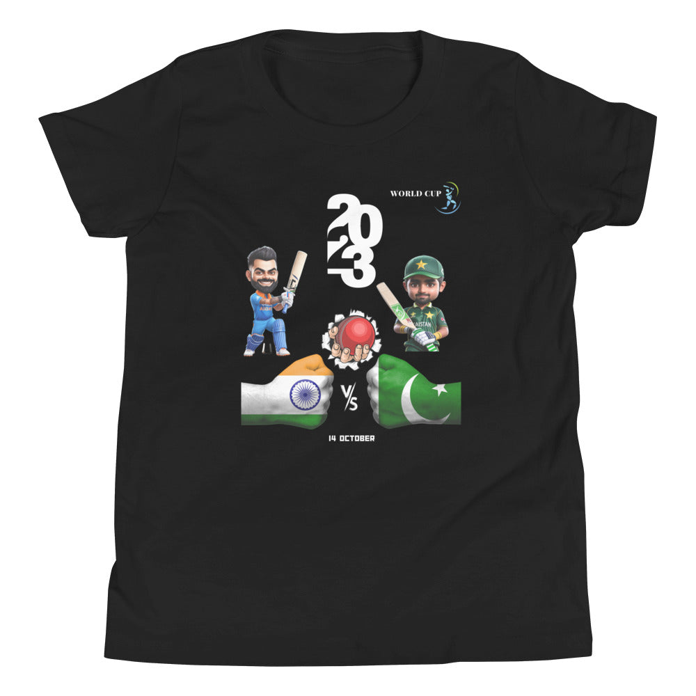PAK vs India Unisex Youth Short Sleeve T-Shirt