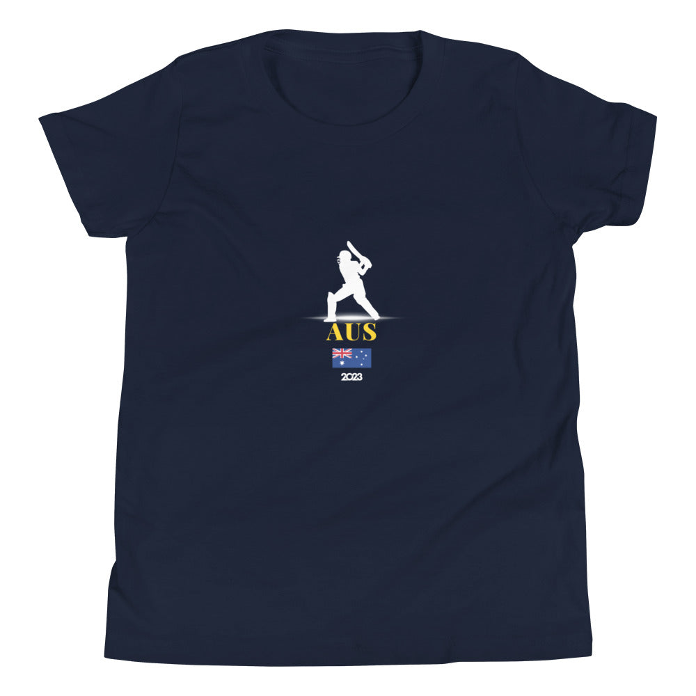 AUSTRALIA CRICKET UNISEX Youth Short Sleeve T-Shirt
