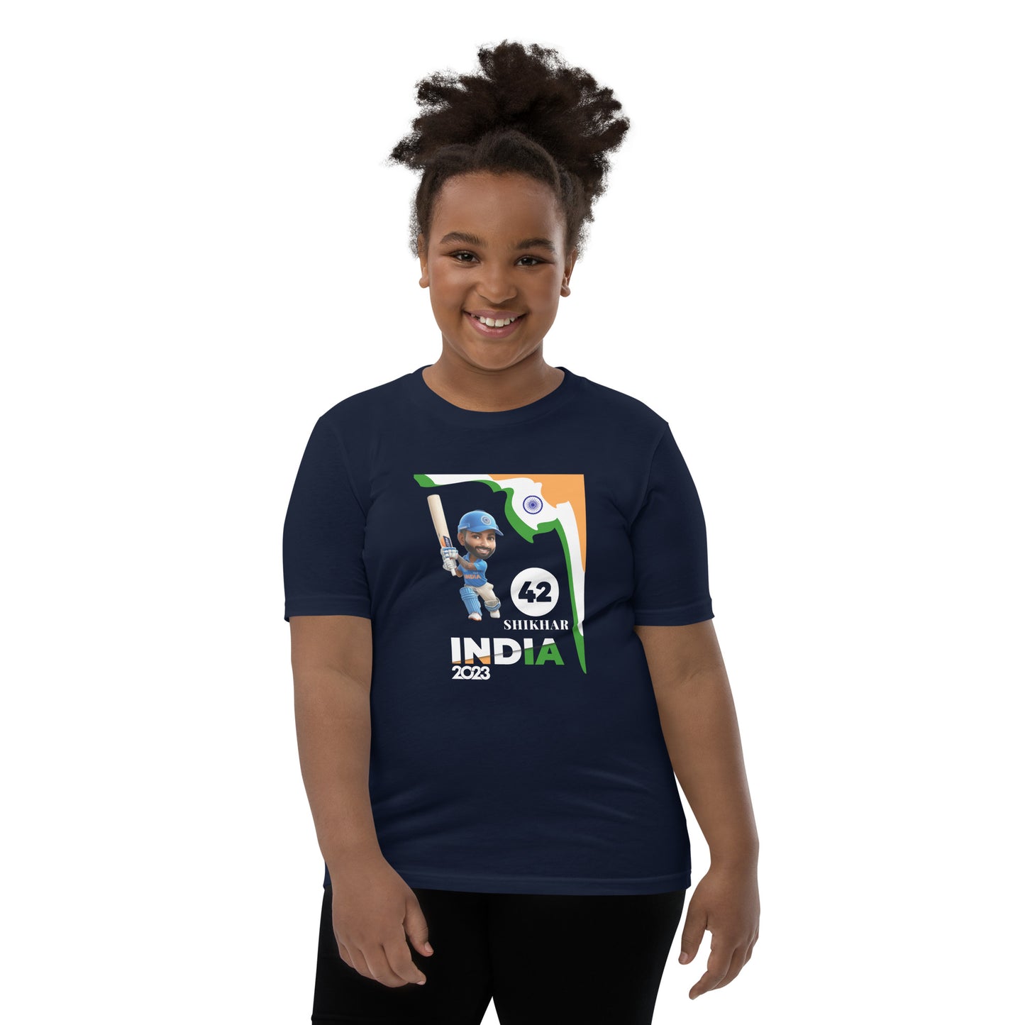 SHIKHAR DHAWAN UNISEX Youth Short Sleeve T-Shirt