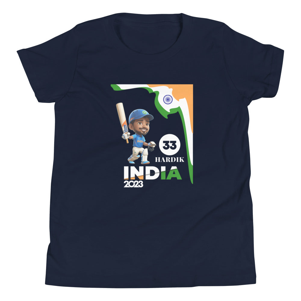 HARDIK PANDYA UNISEX Youth Short Sleeve T-Shirt