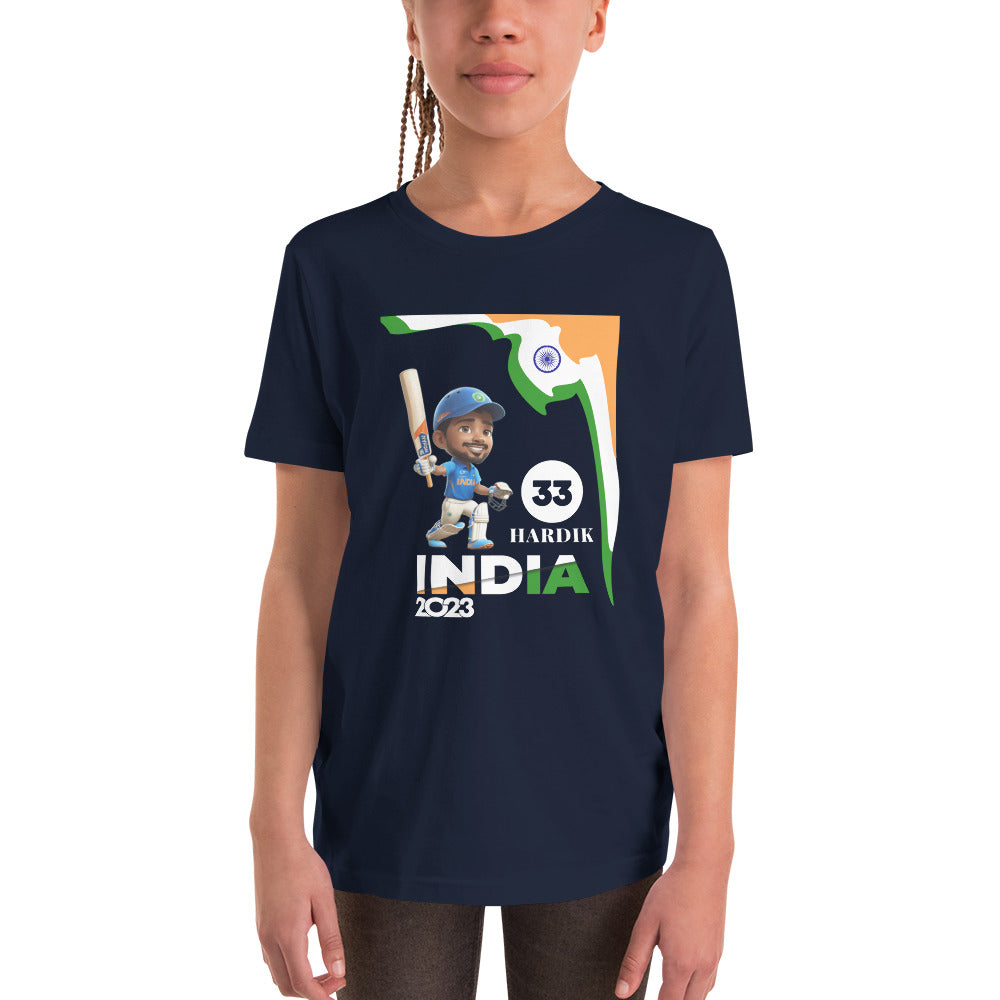 HARDIK PANDYA UNISEX Youth Short Sleeve T-Shirt