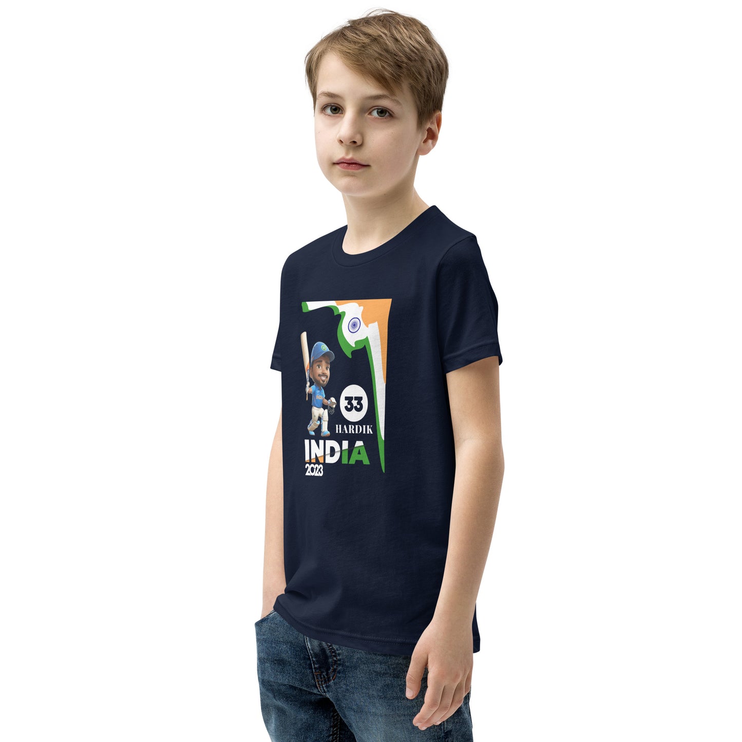 HARDIK PANDYA UNISEX Youth Short Sleeve T-Shirt