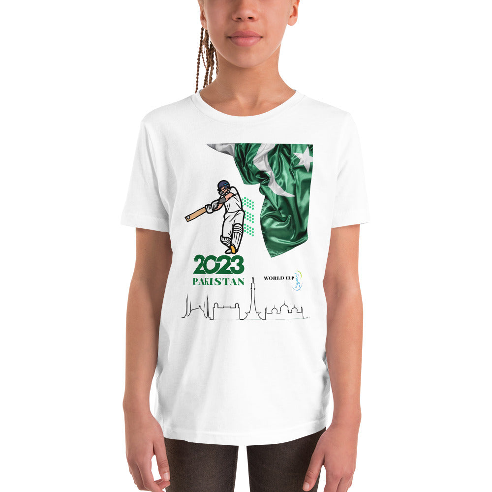 PAK-CRICKET Youth Short Sleeve T-Shirt