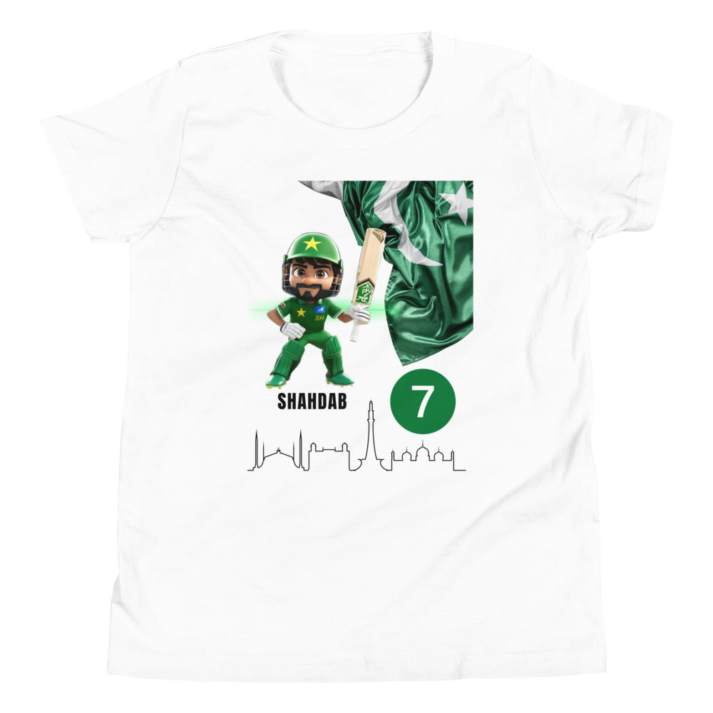 SHAHDAB KHAN UNISEX Youth Short Sleeve T-Shirt