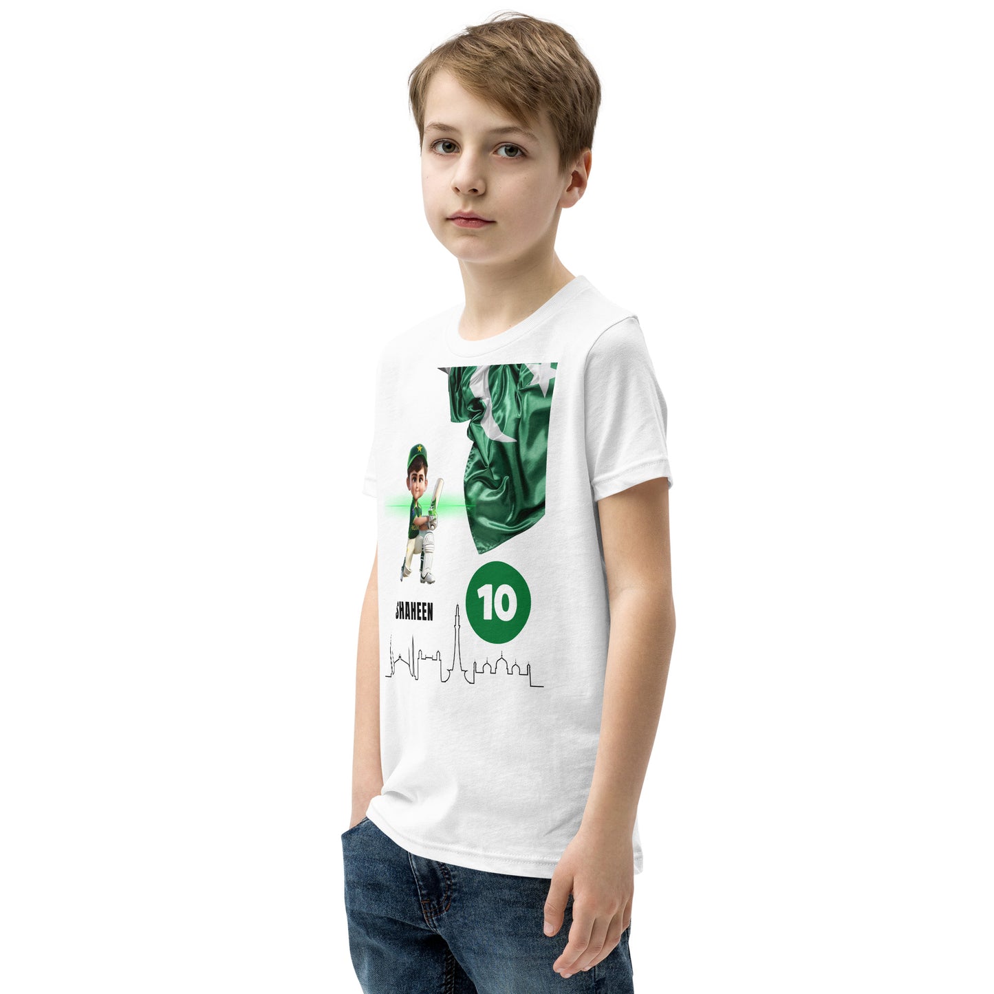 SHAHEEN AFRIDI UNISEX Youth Short Sleeve T-Shirt