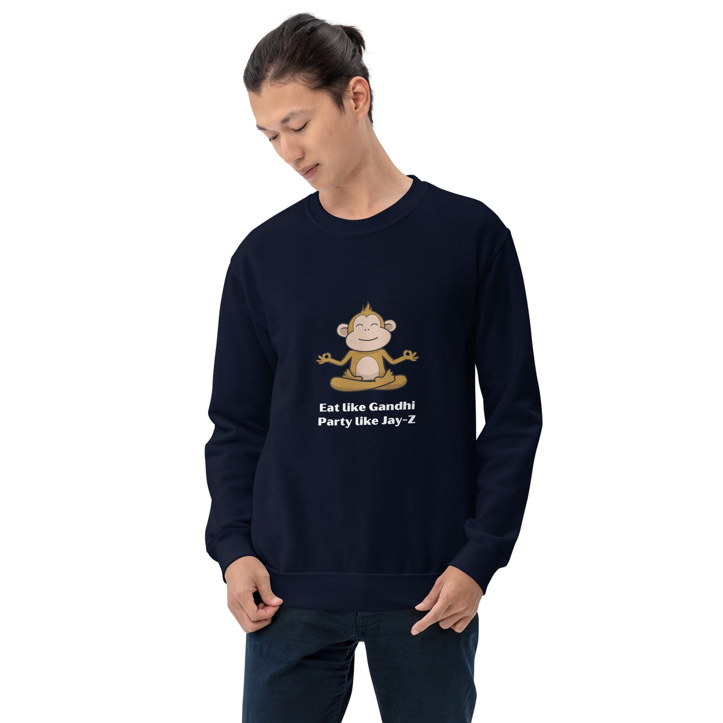 Unisex - Eat Like Gandhi Sweatshirt