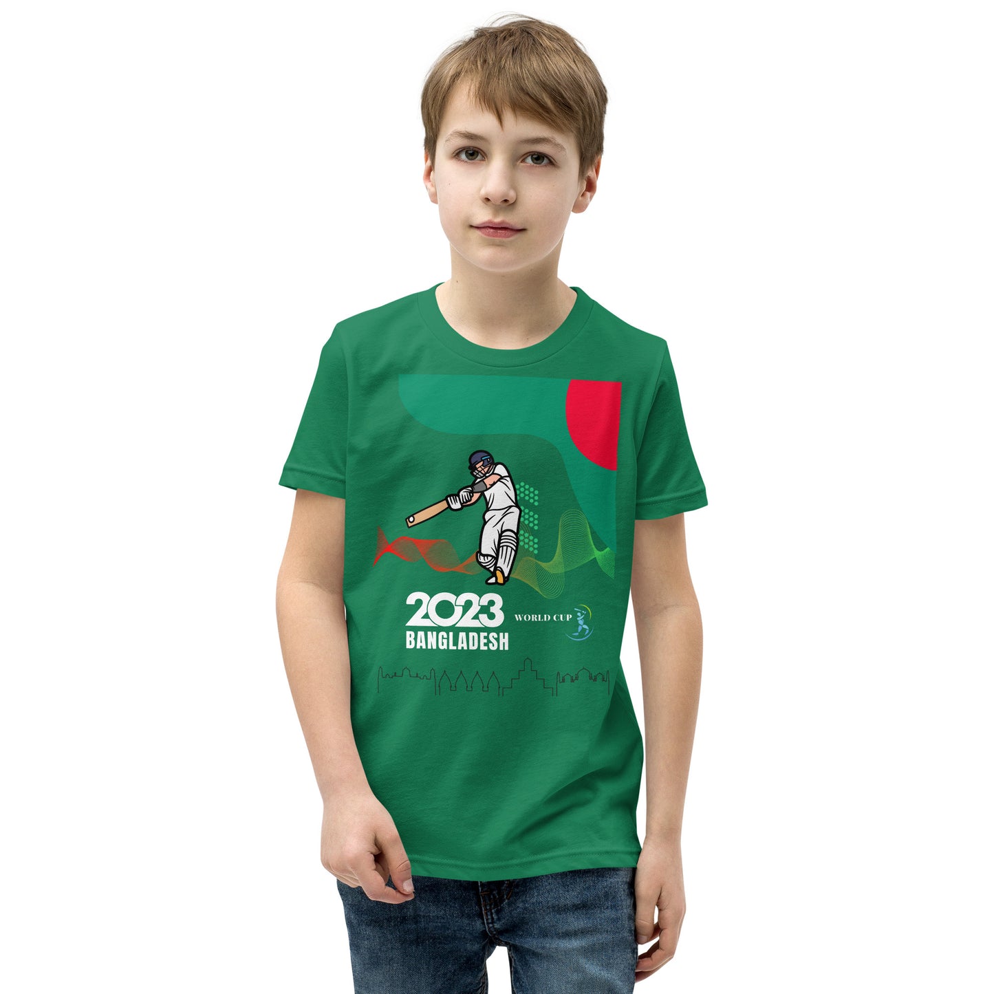 BANGLADESH UNISEX Youth Short Sleeve T-Shirt