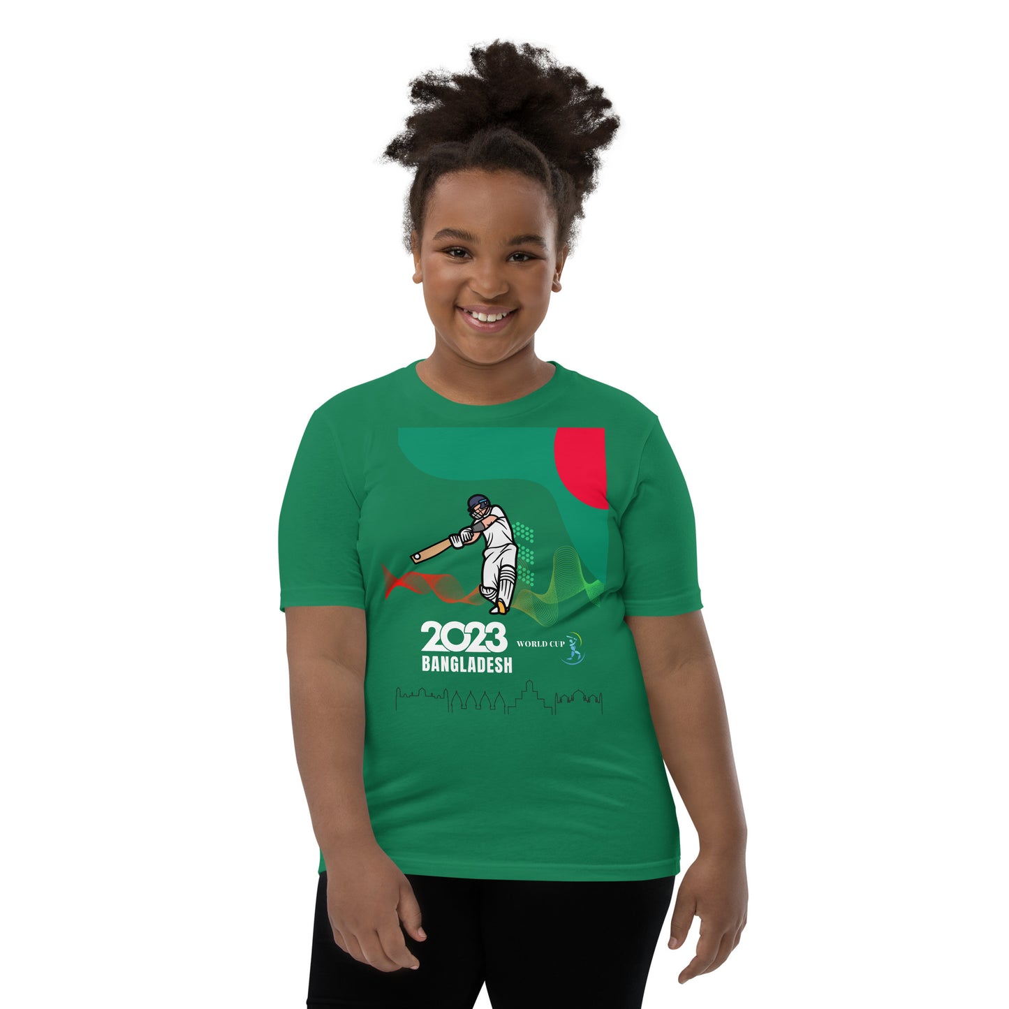 BANGLADESH UNISEX Youth Short Sleeve T-Shirt