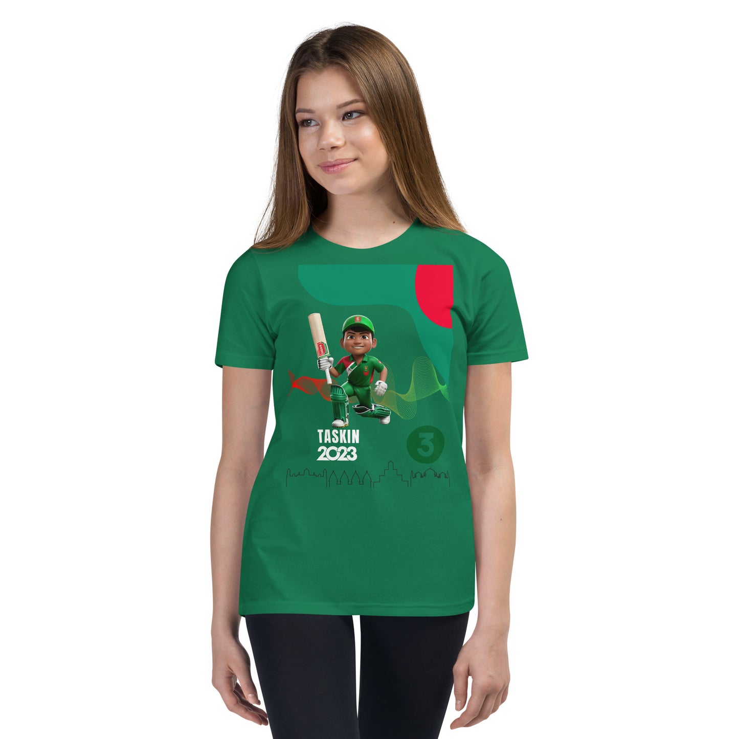 TASKIN AHMED UNISEX Youth Short Sleeve T-Shirt