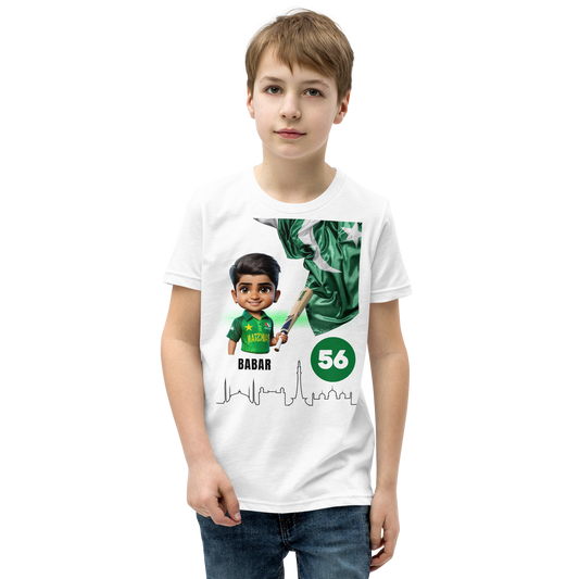 BABAR AZAM UNISEX Youth Short Sleeve T-Shirt